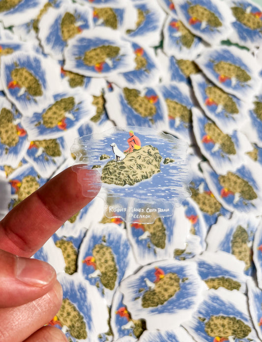 Pack x 4 Stickers biodegradables