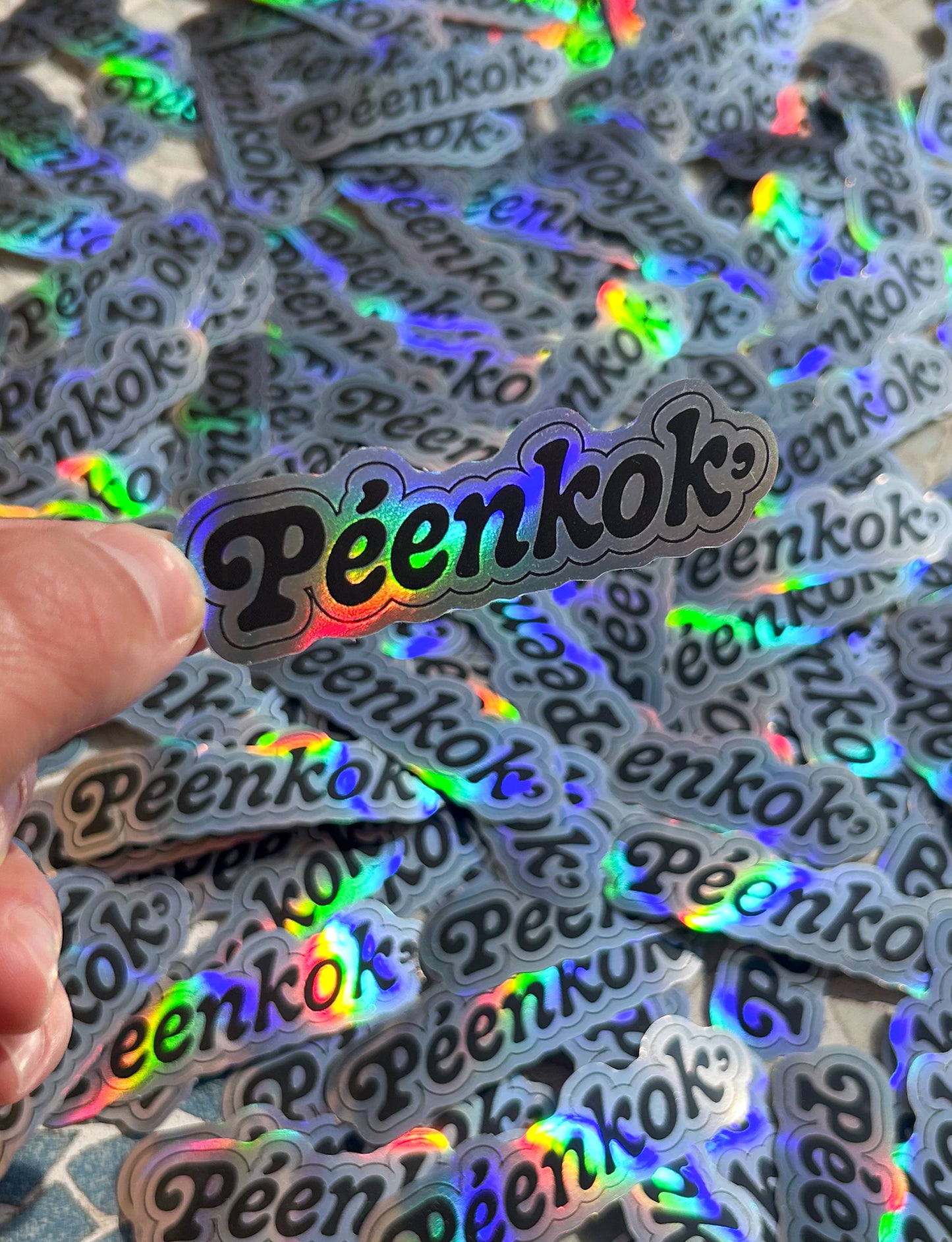 Pack x 4 Stickers biodegradables