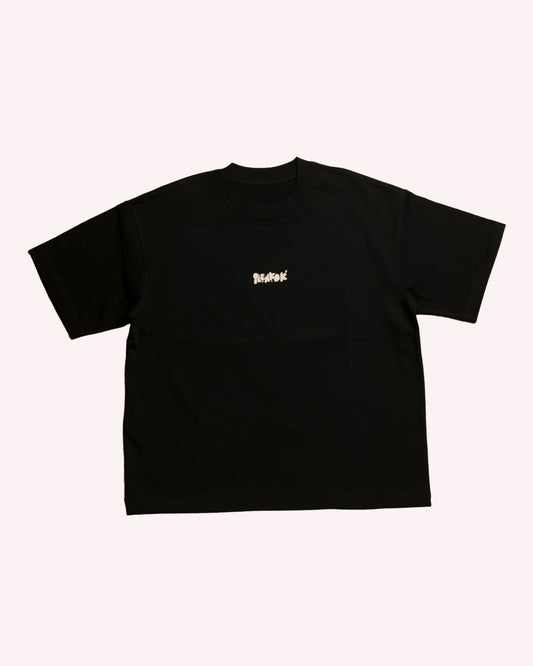 EYES TO THE SKY BOXY TEE BLACK