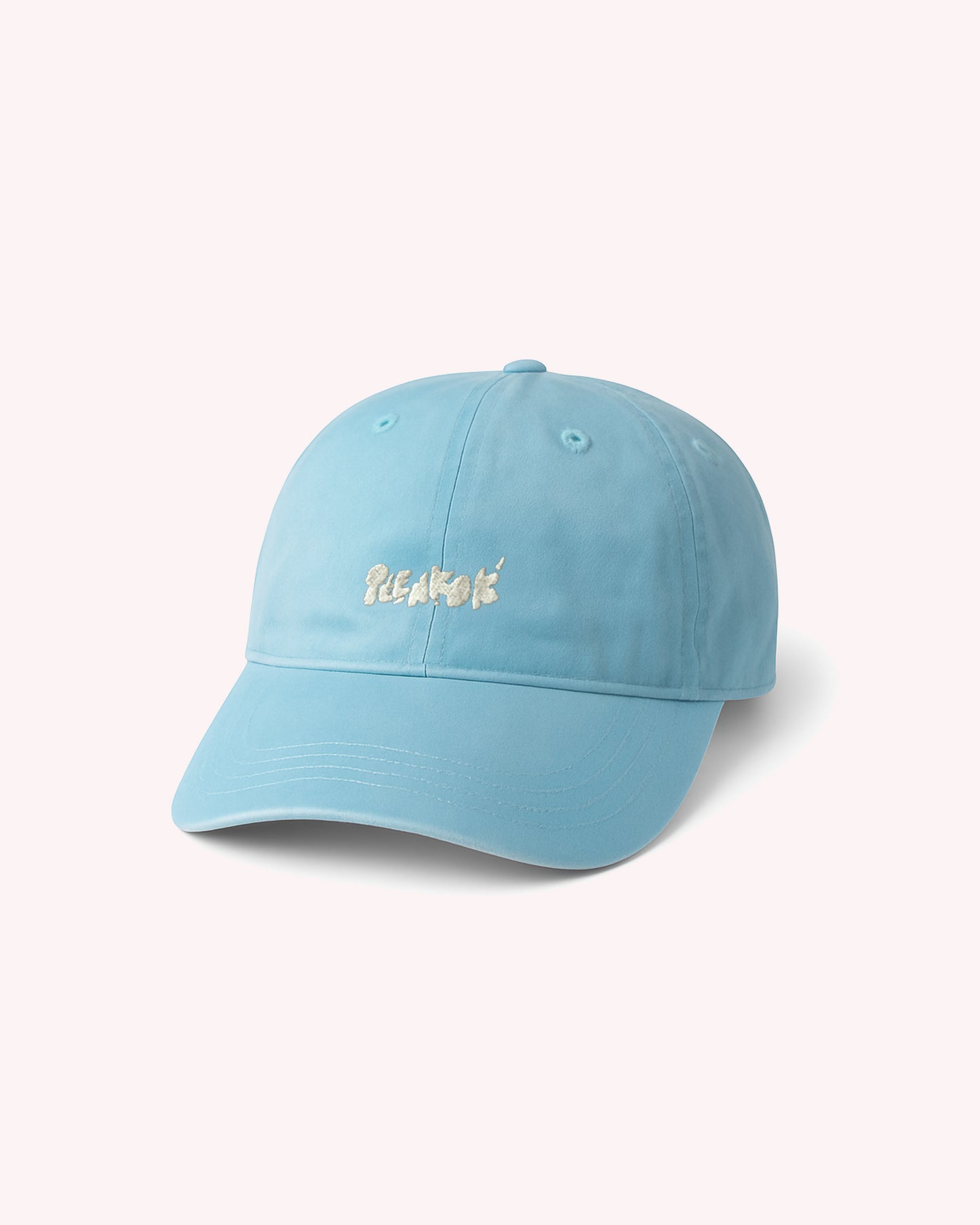 ORGANIC COTTON CAP AQUA