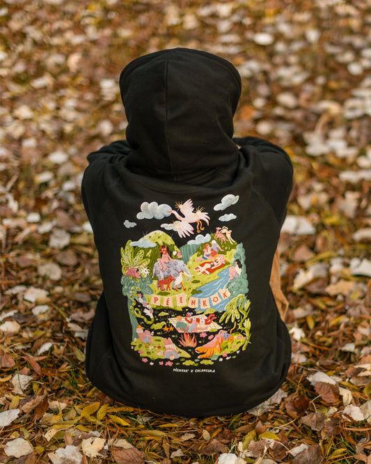 COLANEGRA HOODIE BLACK