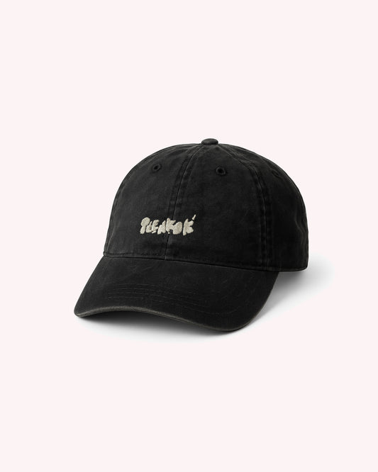 ORGANIC COTTON CAP BLACK