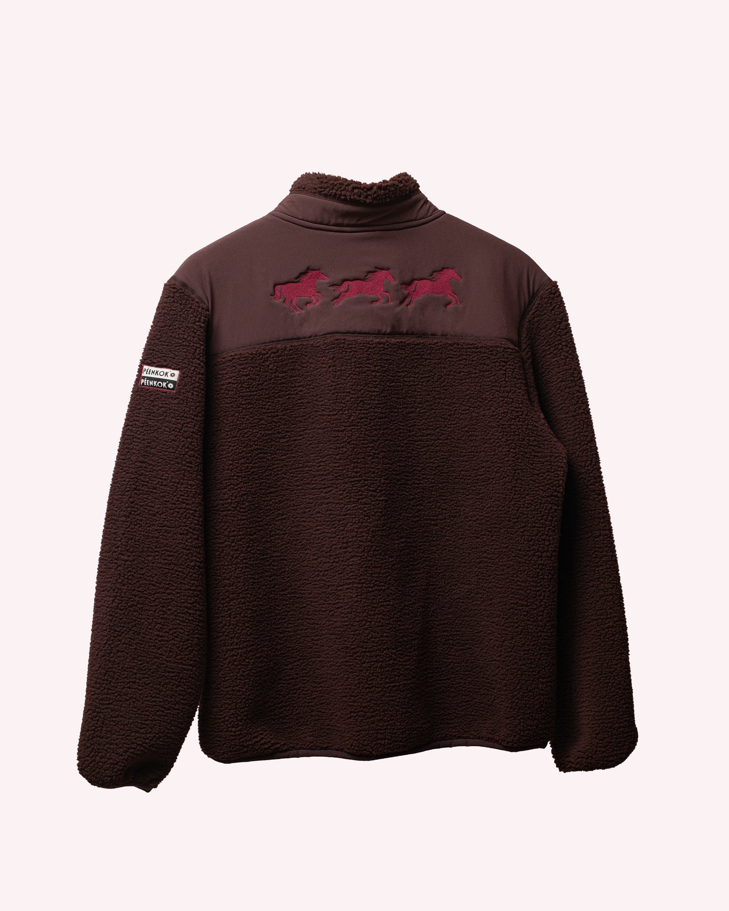 POLAR JACKET RED BROWN
