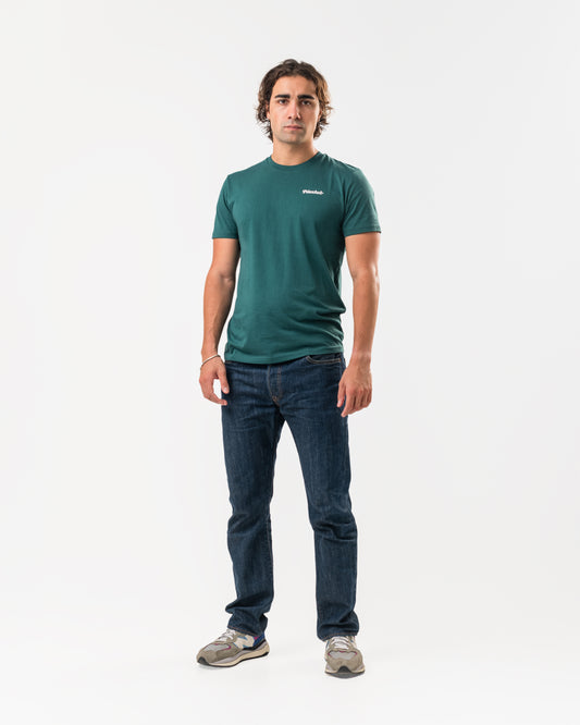 BASIC ORGANIC COTTON GREEN T-SHIRT