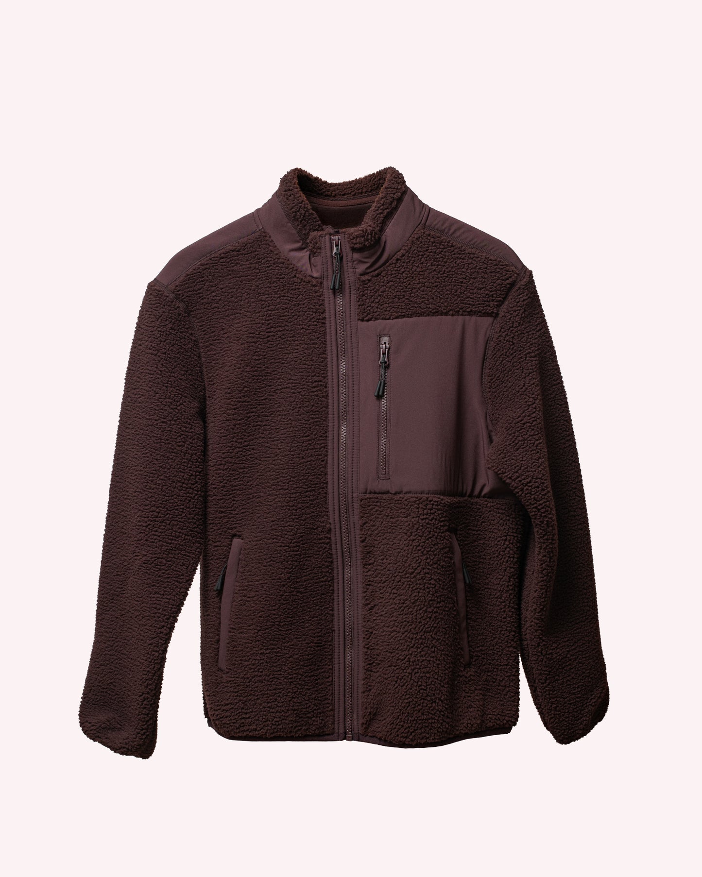 POLAR JACKET RED BROWN