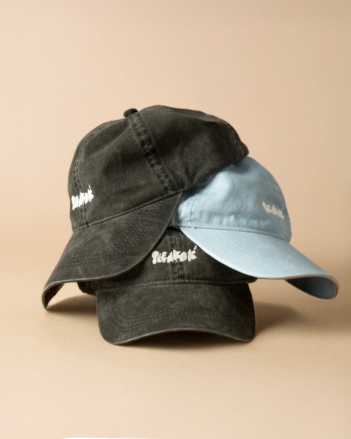 ORGANIC COTTON CAP BLACK