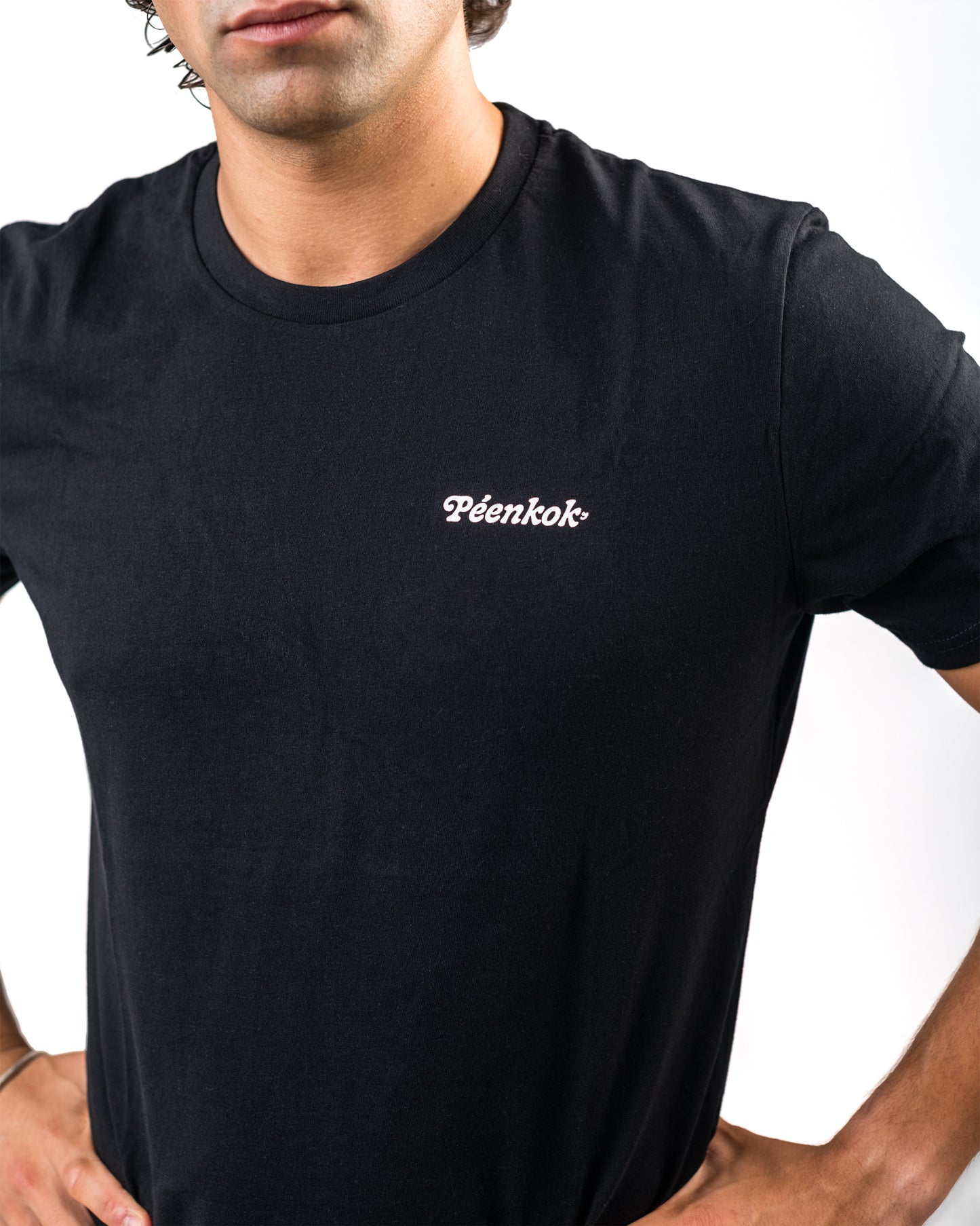 BASIC ORGANIC COTTON BLACK T-SHIRT
