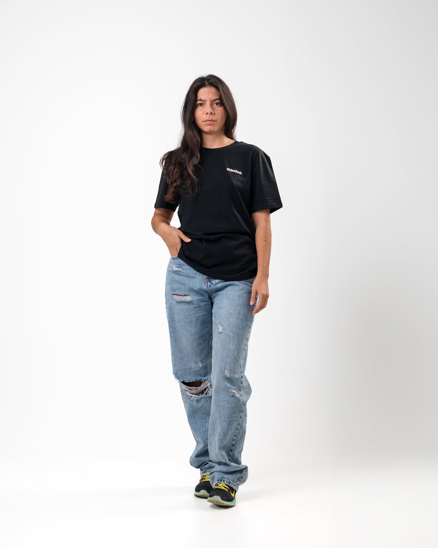 BASIC ORGANIC COTTON BLACK T-SHIRT