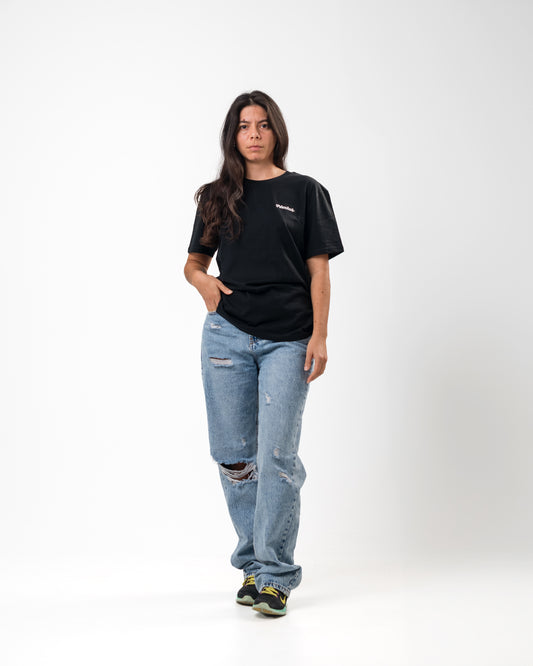 BASIC ORGANIC COTTON BLACK T-SHIRT